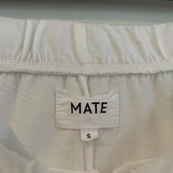 Mate the Label White Lounge Pants - Women's Size Small - Picture 5 of 6